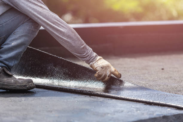 Professional Waterproofing technician working in Bloomington Springs, TN